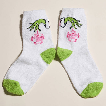Grinch Christmas Gift Socks Set