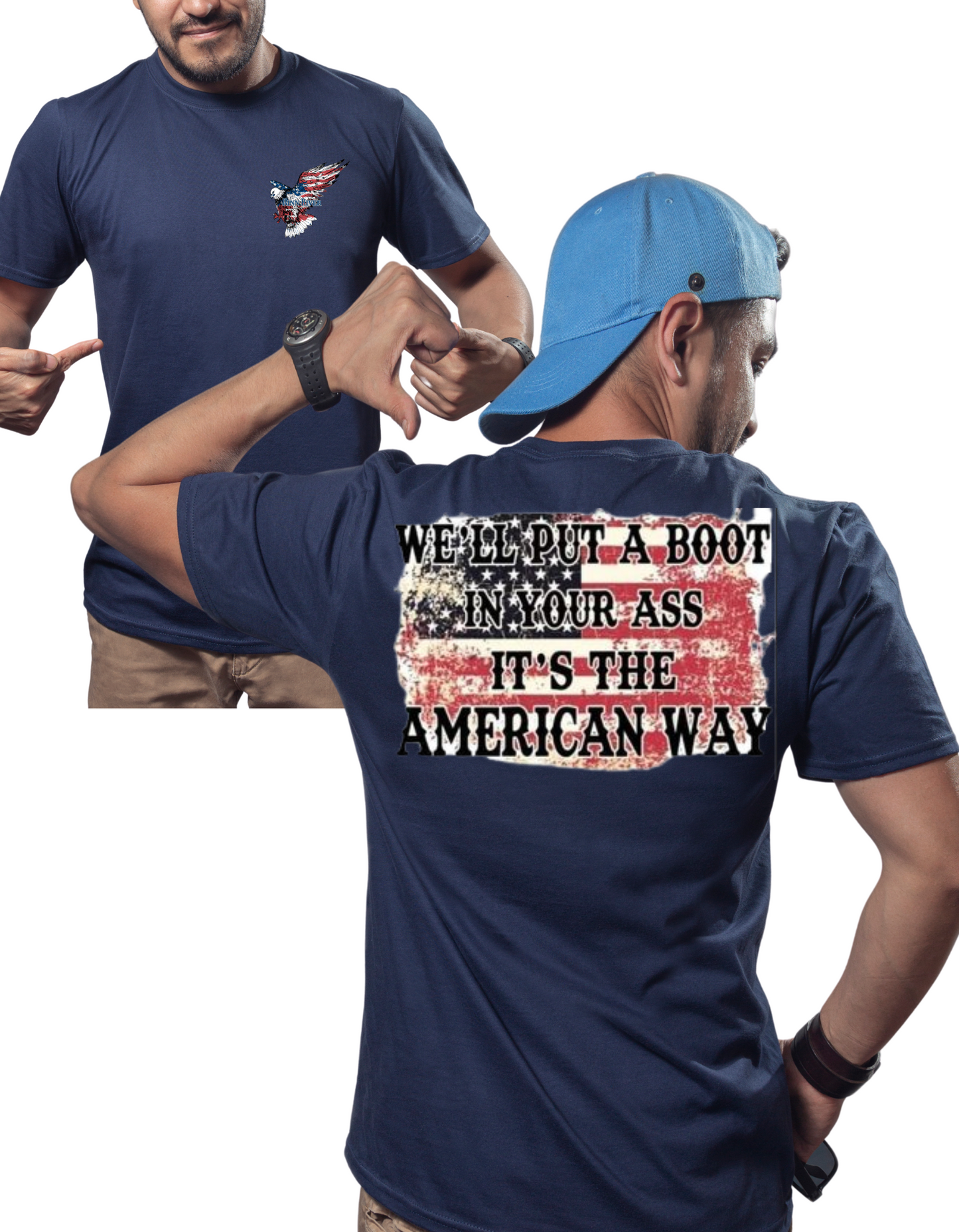 Rinn River The American Way Short Sleeve T*