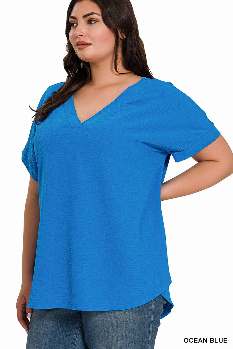 Mauve Short Sleeve Top