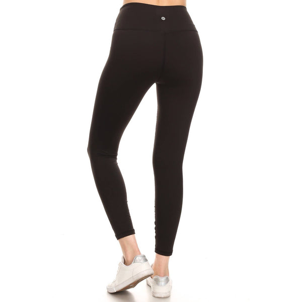 High Waist Activewear Leggings - Hidden Inner Pocket