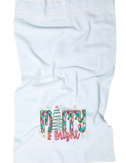 Christmas Flour Sack Towels