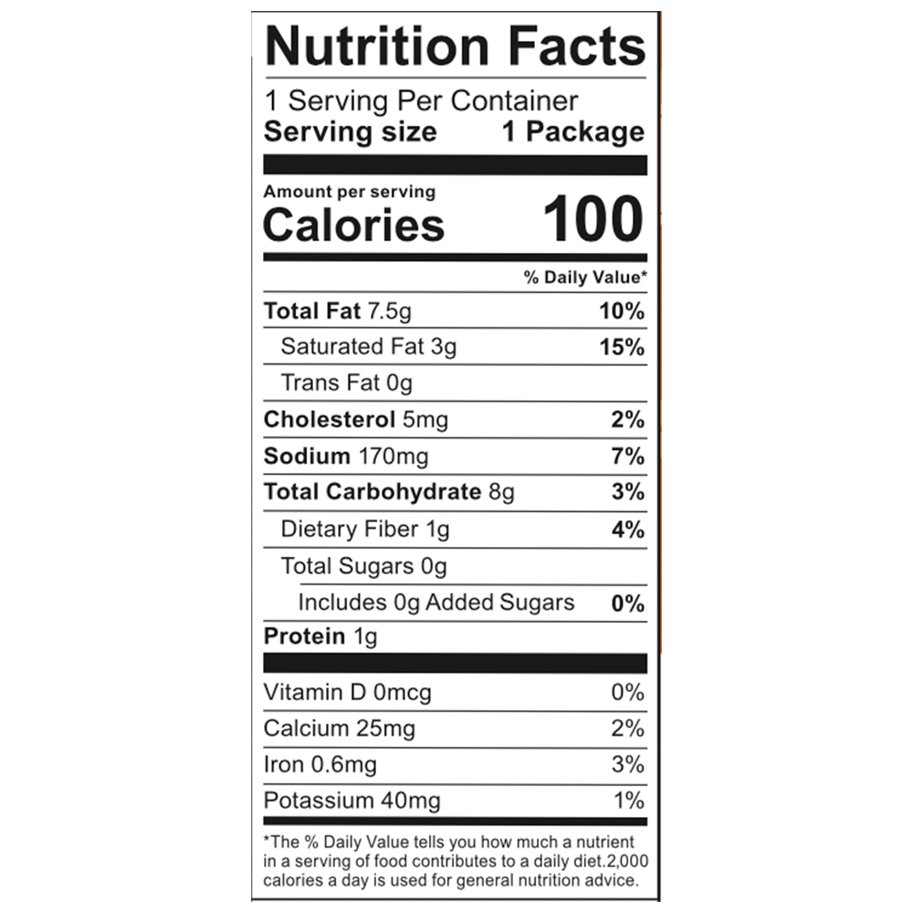 Pimento Cheese Snack Bag
