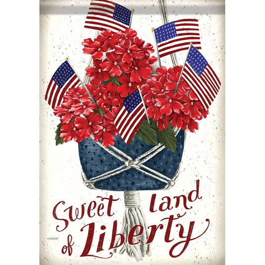 Garden Flag:  Sweet Land of Liberty