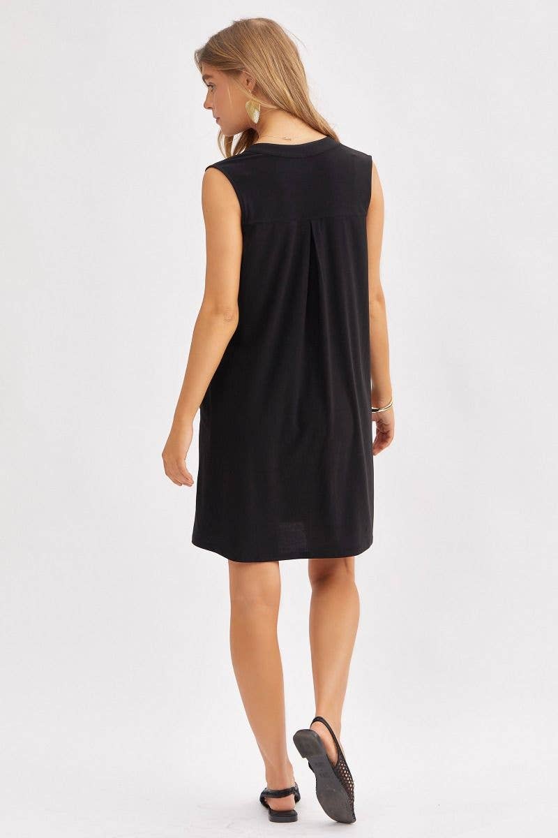 Elegant Everyday Black Dress