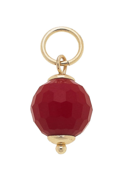 Resin Bead Charm: Clear