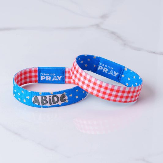 Tap To Pray™ - Kingfolk Series Wristband Abide