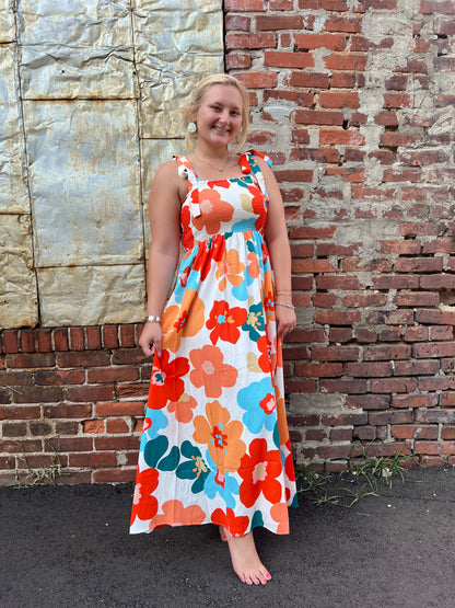 Fresh Poppies Dress