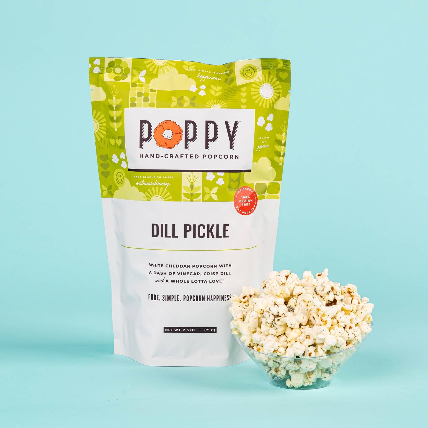 Poppy- Dill Pickle Popcorn