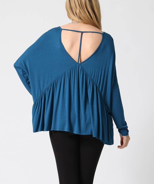 T-Strap Teal Tunic*
