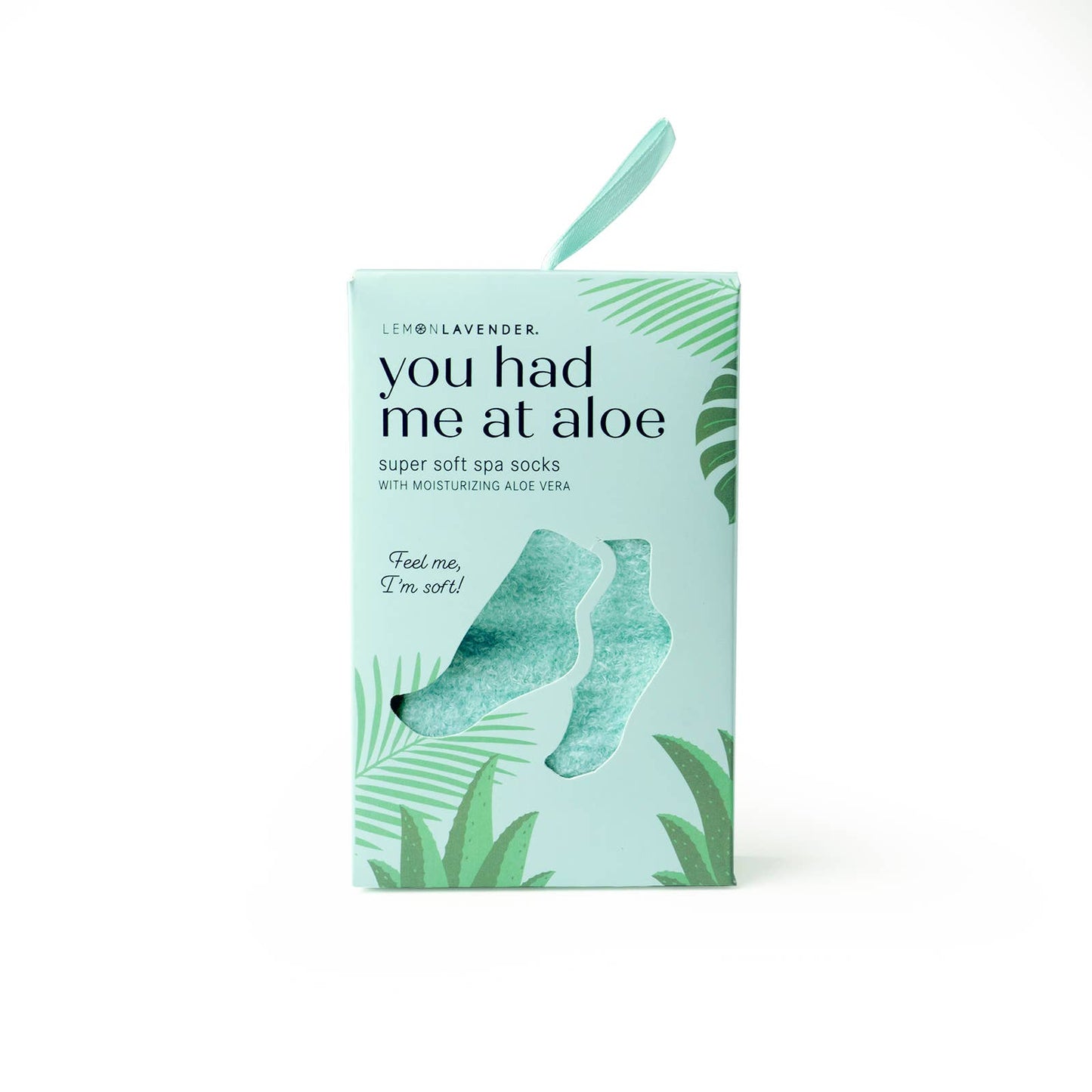 Lemon Lavender You Had Me At Aloe Super Soft Socks