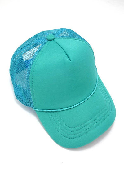 FOAM FRONT MESH BACK TRUCKER HAT