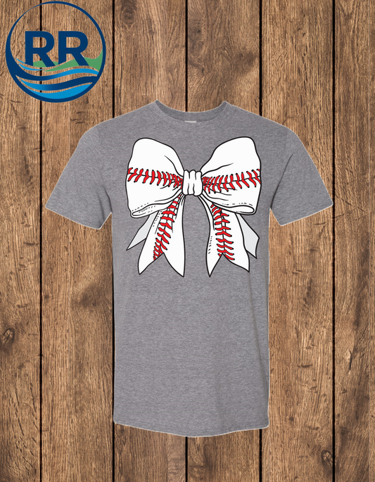 Baseball Bow Tee