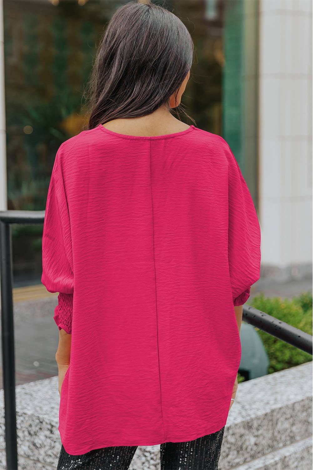 Sweet Pink Shift Top*