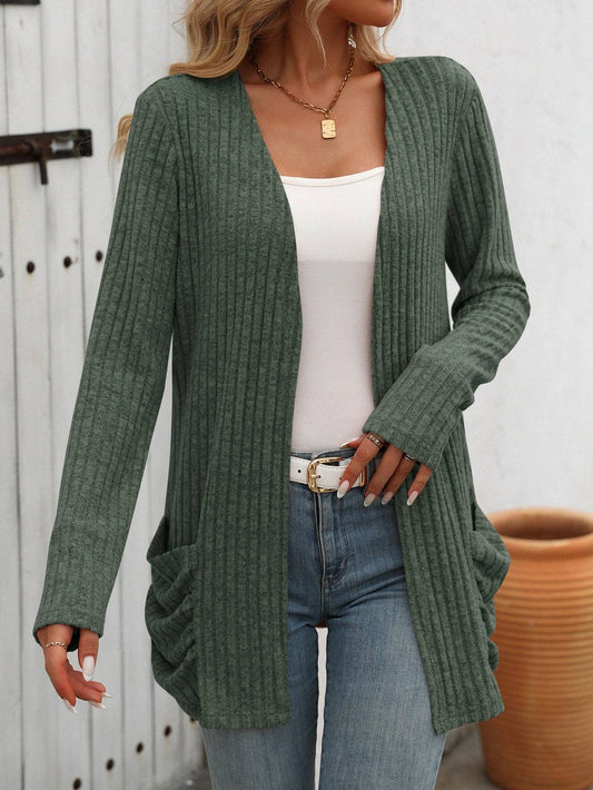 Soft Melange Cardigan