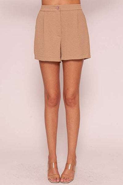 Airflow Shorts W/Front Pockets Burgundy