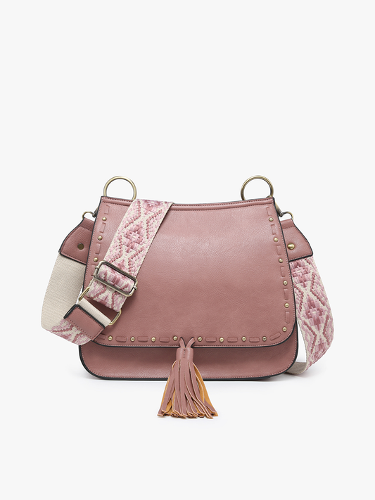 Dark Mauve Bailey Crossbody