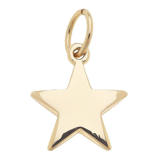 Star Charm in Shiny Gold