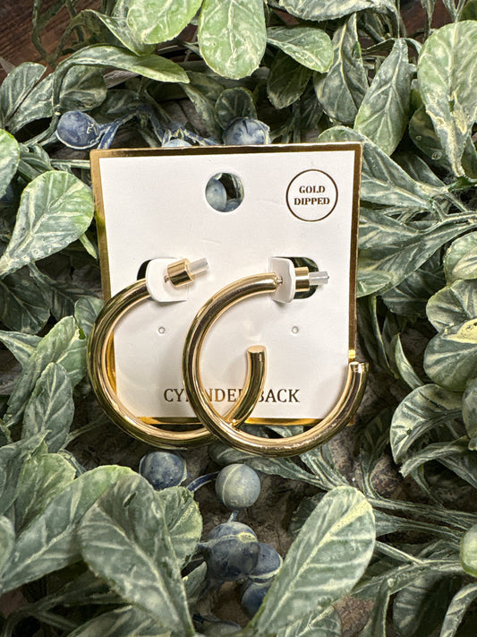 40mm Tube Shiny Hoops