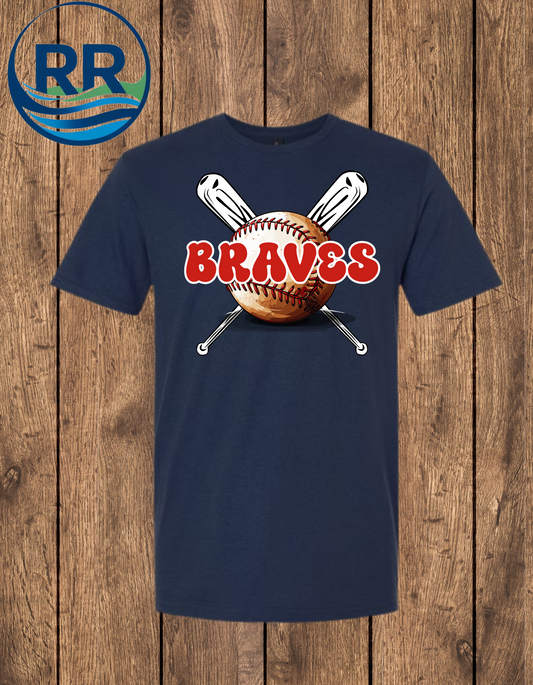 Braves Bats Tee