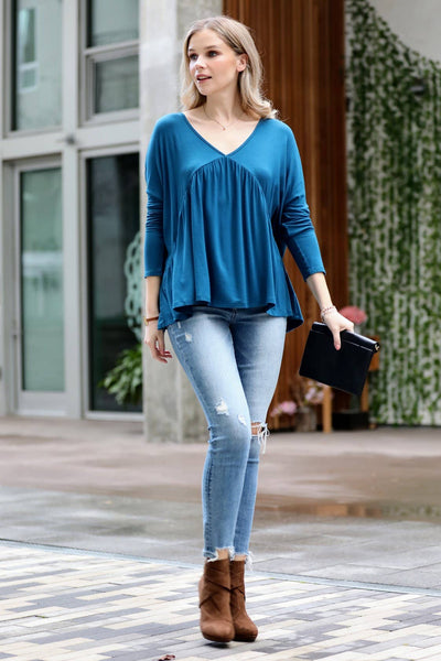 T-Strap Teal Tunic*