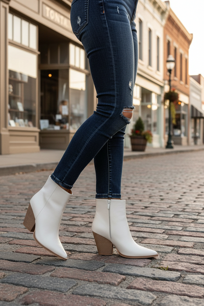 The Sonia | Western Ankle Boots