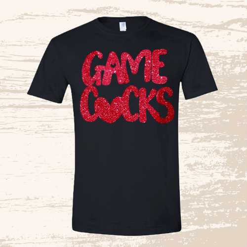 Glitter Gamecocks Tee