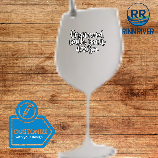 Wine Glass Christmas Ornament