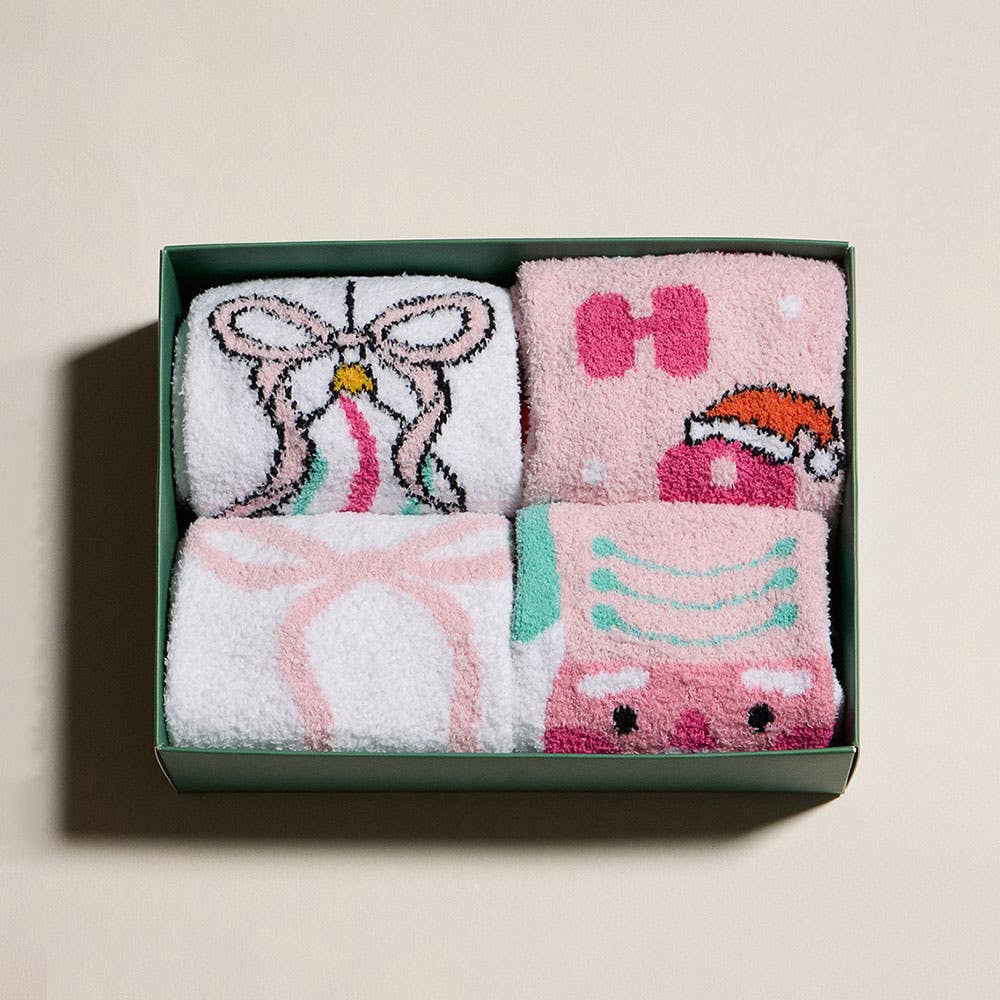 HoHoHo Christmas Gift Socks Set