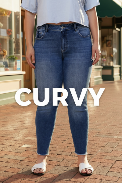 Vervet Mid Rise Raw Hem Crop Skinny Jeans