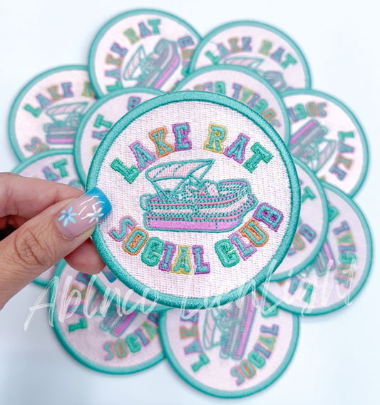 Lake rat social club patch