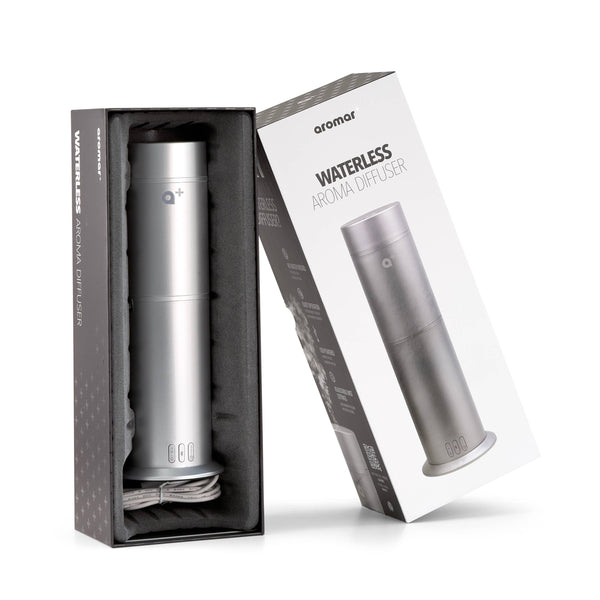 Aromar Plus - Cylinder Waterless Diffuser: White