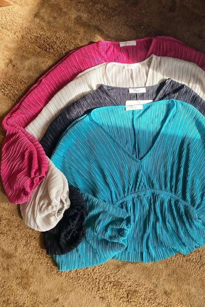 Black Contemporary Ribbed Top