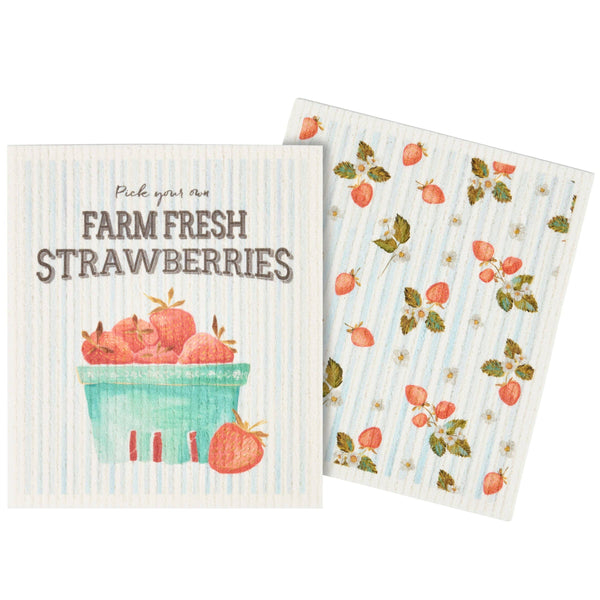 Berry Swedish Dishcloth Set
