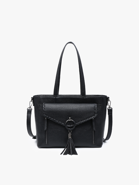 Phoebe Whipstitch Pocket Tote*
