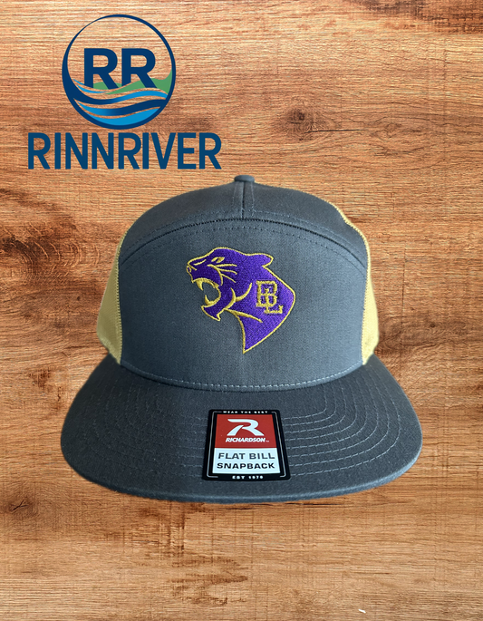 Richardson 168 Batesburg-Leesville Panther: Charcoal/ Old Gold