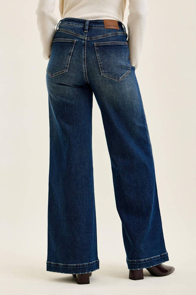 Judy Blue Lux Retro Wide Leg Jeans