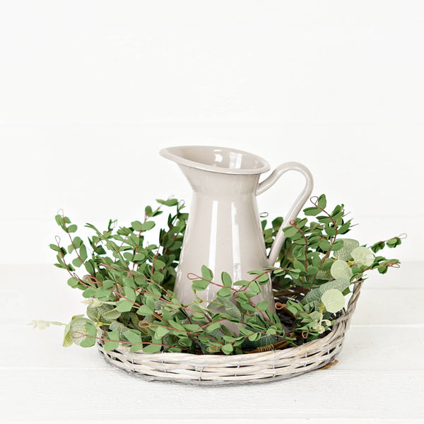 Wreath-Mixed Eucalyptus 18"