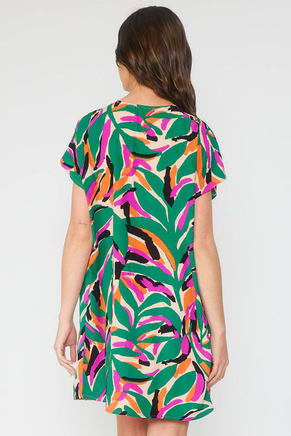 Relaxed Tropical Dress