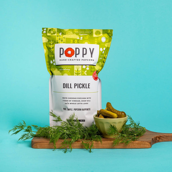 Poppy- Dill Pickle Popcorn