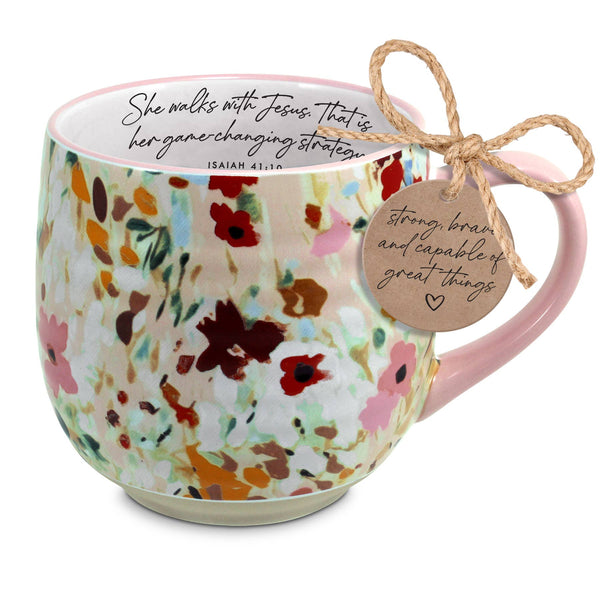 Walks With Jesus Game Changing 18oz Mug