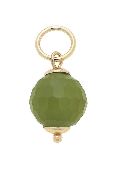 Resin Bead Charm: Clear