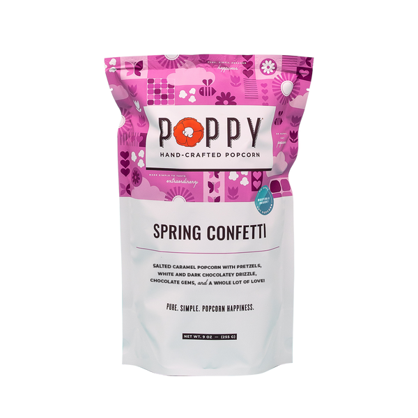 Poppy Confetti Popcorn
