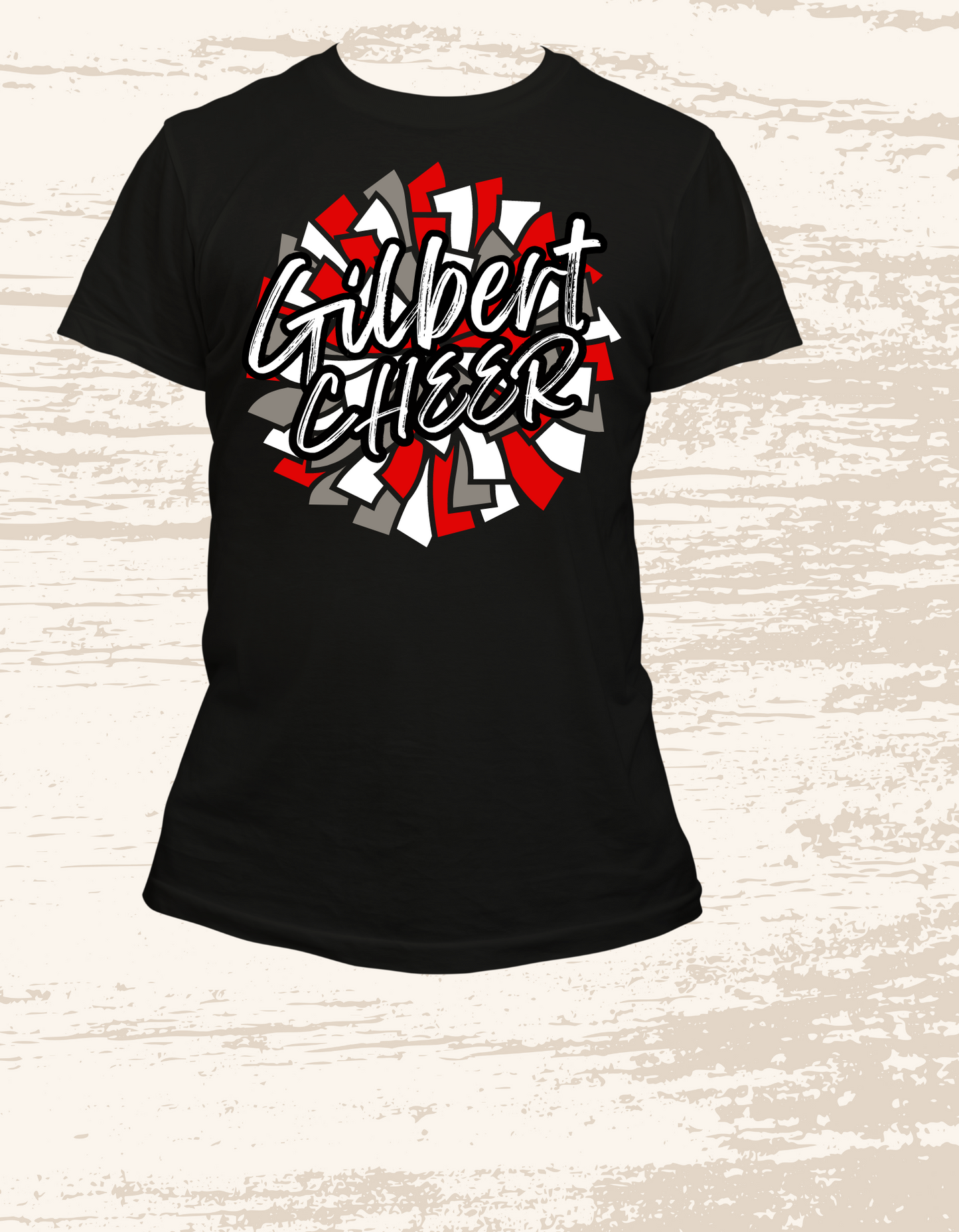 Gilbert Cheer Pom Tee