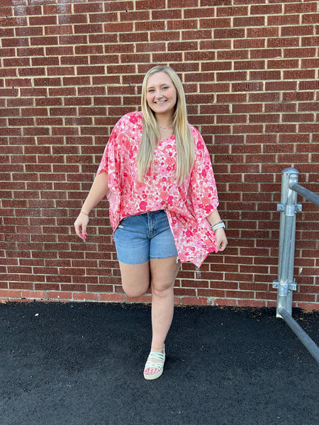Floral Kimono Top*