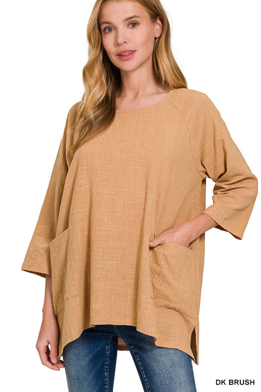 DK Brush Cotton Tunic