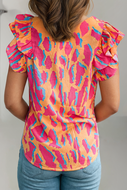 Bold Animal Print Top