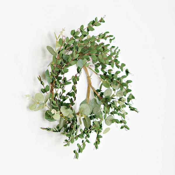 Wreath-Mixed Eucalyptus 18"