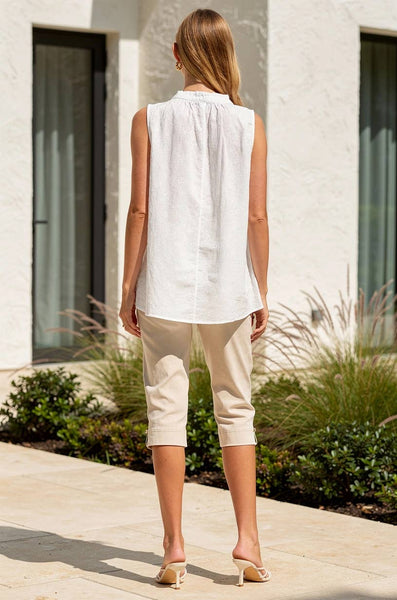Off White Camilla Top