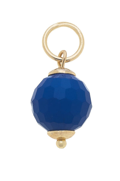 Resin Bead Charm: Light Blue