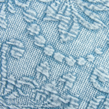 Floral Blue Pillow